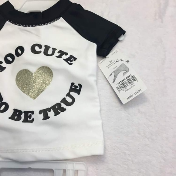 NWT Carter’s swimsuit 3m - Picture 3 of 4